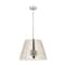 Z-Lite Maddox 1 Light Chandelier, Polished Nickel & Polished Nickel 6013-18PN - alternate 1